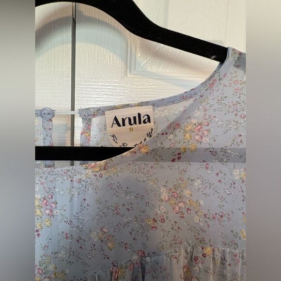 ARULA Pastel Floral Dress - Picture 3 of 4